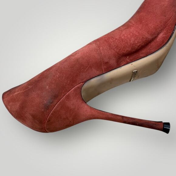 GUCCI Pink DIONYSUS Jeweled Tiger Heels Pumps Shoes sz40 - Picture 6 of 16